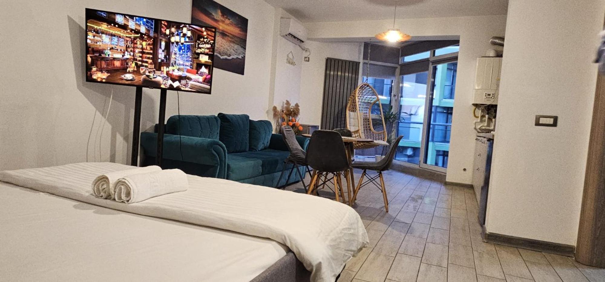Luxury Suite Alezzi Beach Apartment Piscina Incalzita Sauna Jacuzzi Parking Năvodari Εξωτερικό φωτογραφία