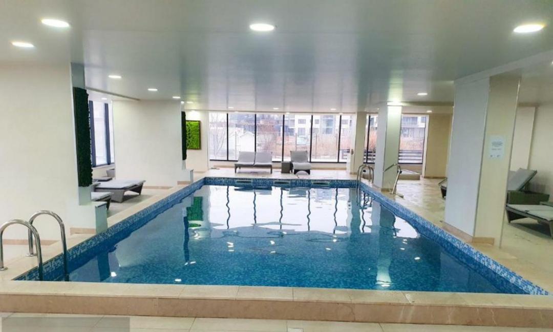 Luxury Suite Alezzi Beach Apartment Piscina Incalzita Sauna Jacuzzi Parking Năvodari Εξωτερικό φωτογραφία